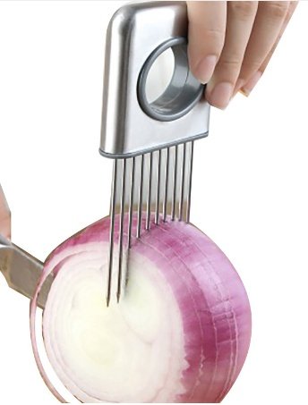 21W Multifunction Stainless Steel Onion Cutter Chopper & Slicer