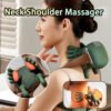 Electric Neck and Shoulder Massager Wireless Portable Pain Relief