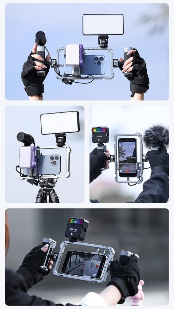 6.0L Universal Professional Mobile Phone Rabbit Cage Perfect for Video & Filmmaking