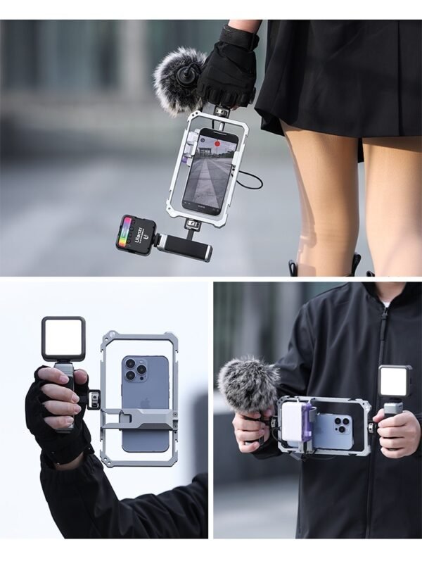 6.0L Universal Professional Mobile Phone Rabbit Cage Perfect for Video & Filmmaking