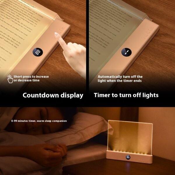 N.12 Eye-Care LED Tablet Reading Light | Rechargeable & Portable.