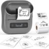 Mini Bluetooth Thermal Barcode Sticker Small Label Printer Household