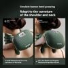 Electric Neck And Shoulder Muscle Massager Wireless Shoulder And Back Kneading Massage Shawl Neck Masajeador Relax Pain Relief