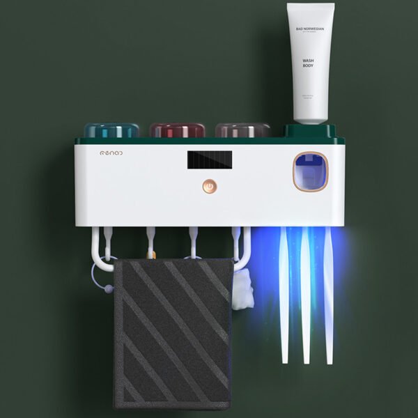 12.0 UV Toothbrush Rack | Smart Multifunctional Medical-Grade Ultraviolet Germicidal Sterilizer
