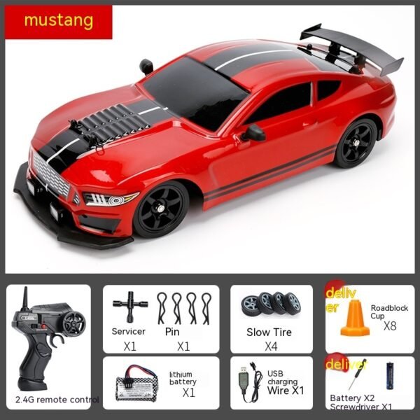 Rc Remote Control Car AE86 Four-wheel Drive High-speed Drift Racing Car