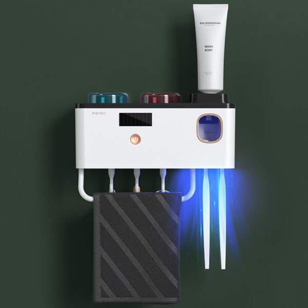 12.0 UV Toothbrush Rack | Smart Multifunctional Medical-Grade Ultraviolet Germicidal Sterilizer