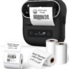 Mini Bluetooth Thermal Barcode Sticker Small Label Printer Household
