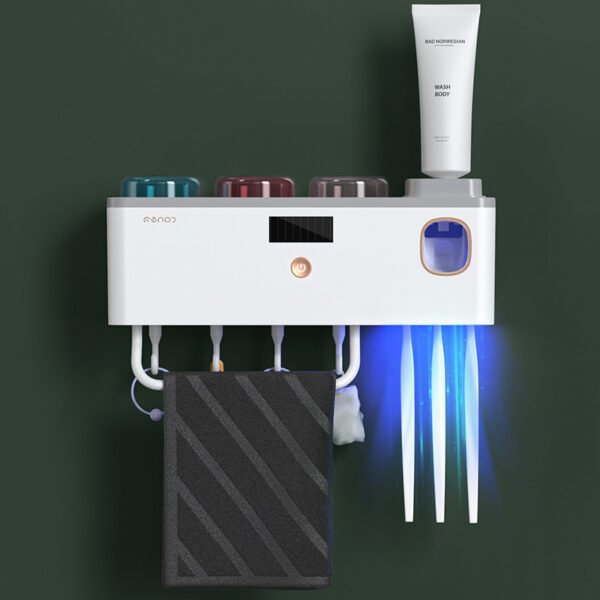 12.0 UV Toothbrush Rack | Smart Multifunctional Medical-Grade Ultraviolet Germicidal Sterilizer