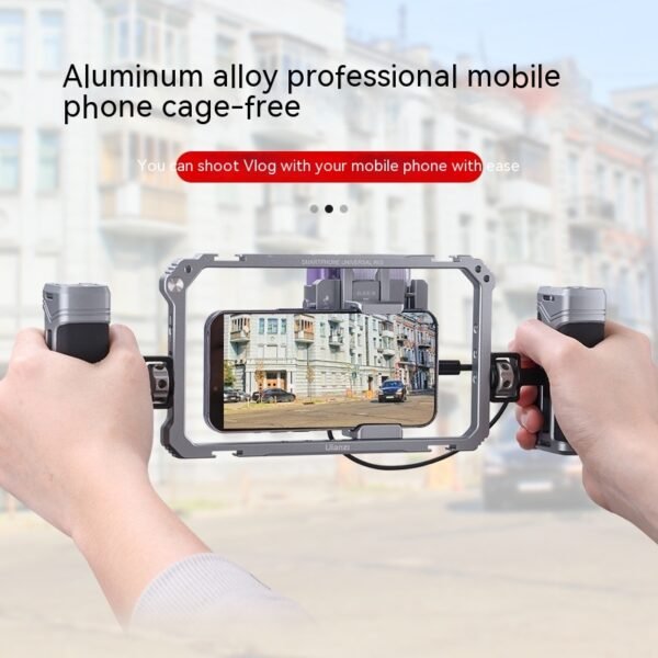 mobile phone rabbit cage professional filming rig