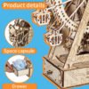 3D wooden music box puzzle – “You Are My Sunshine” Stunning Handmade Model Ferris Wheel