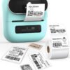 Mini Bluetooth Thermal Barcode Sticker Small Label Printer Household